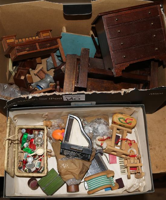 Dolls house furniture
